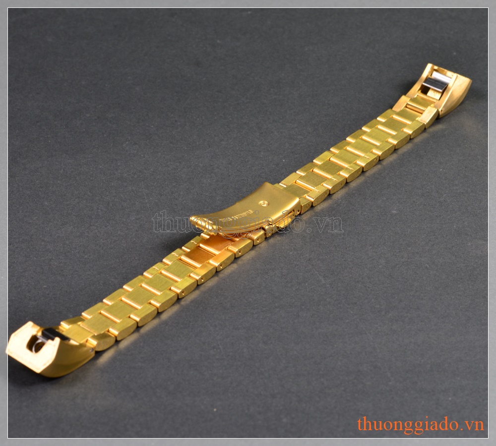 Dây đeo tay thay thế cho Fitbit Alta/ Fitbit Alta HR (thép không gỉ, màu gold, mẫu 1)