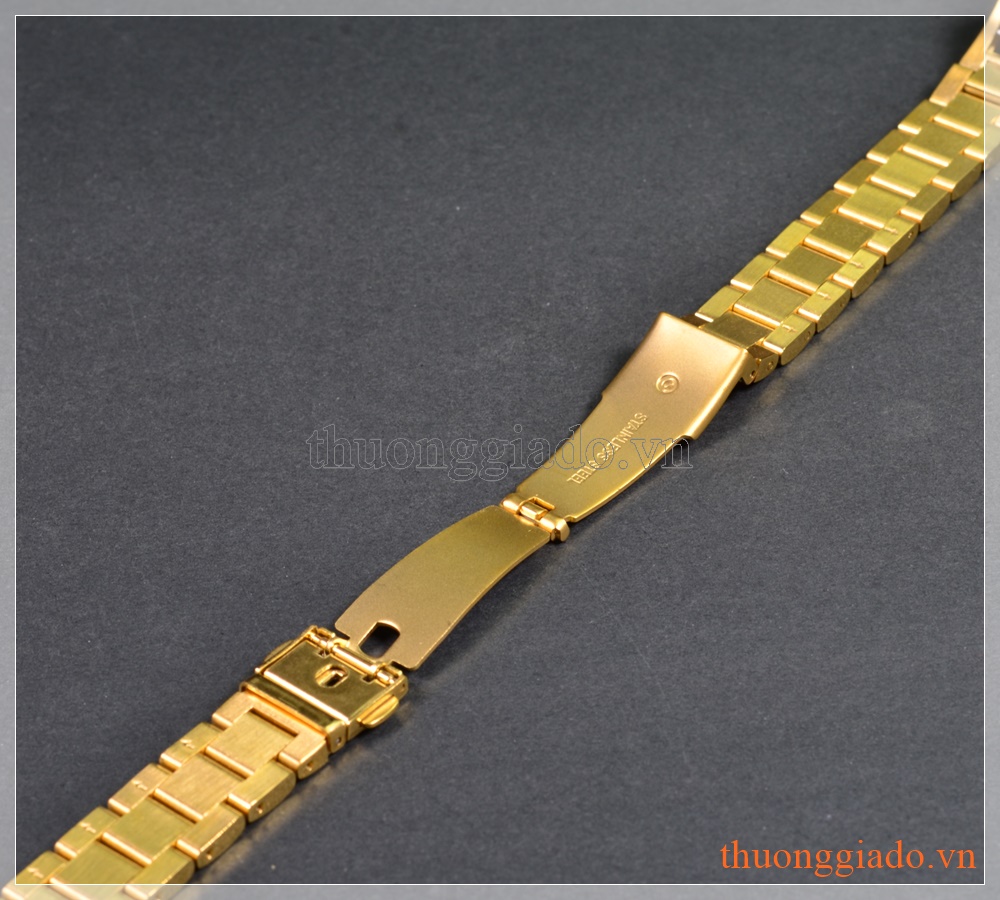 Dây đeo tay thay thế cho Fitbit Alta/ Fitbit Alta HR (thép không gỉ, màu gold, mẫu 1)