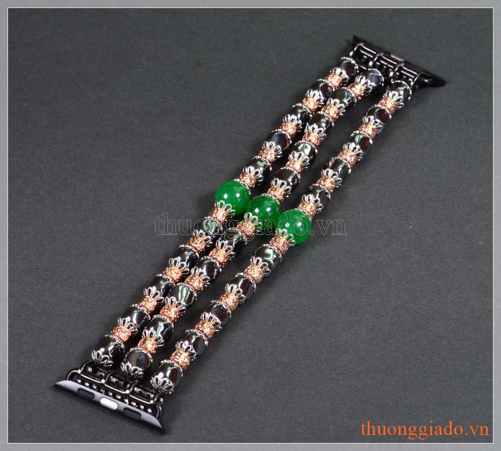 Dây đồng hồ Apple Watch 42mm (thời trang, dây chun nít, mẫu 2)