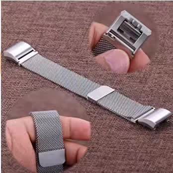 Dây đồng hồ Fitbit Charge 2 (thép không gỉ, mắt lưới thép siêu nhỏ)