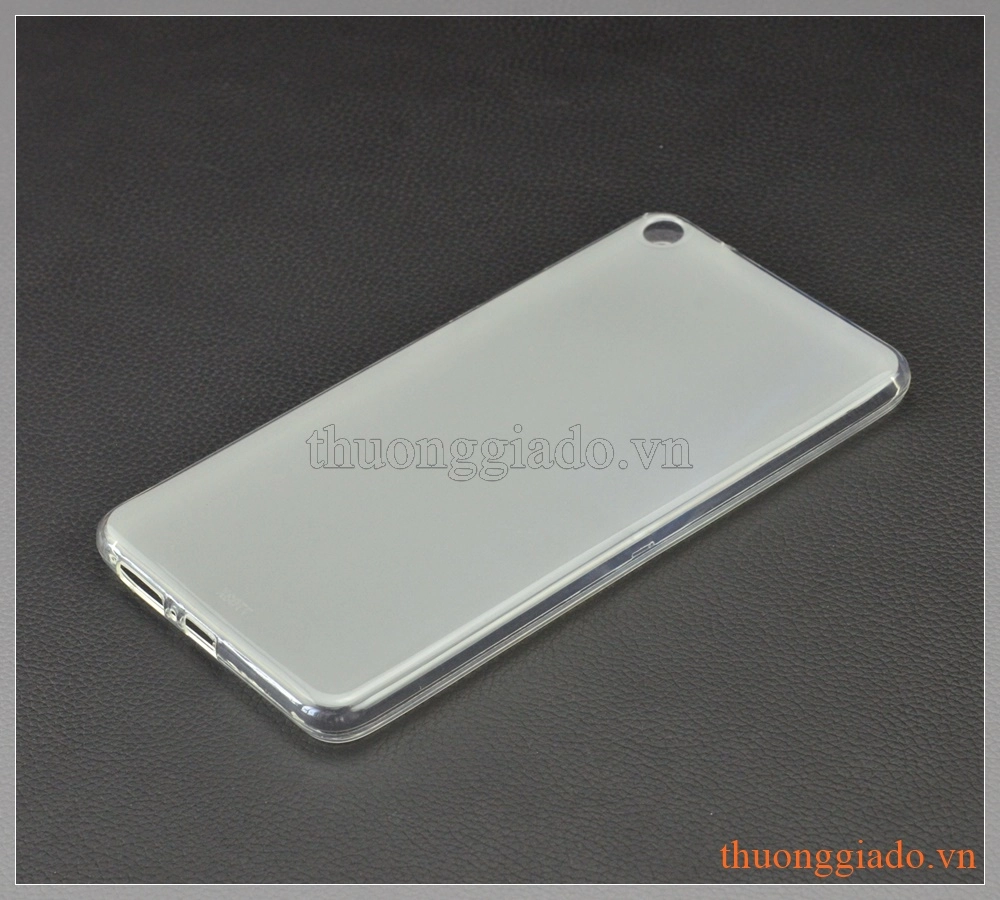 Ốp lưng silicone Lenovo Tab3 7Plus, viền trong suốt lưng mờ đục