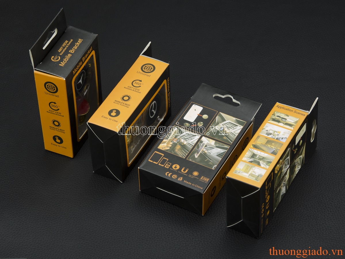 Đế giữ (kệ giữ) điện thoại trên xe hơi (hít bằng nam châm)