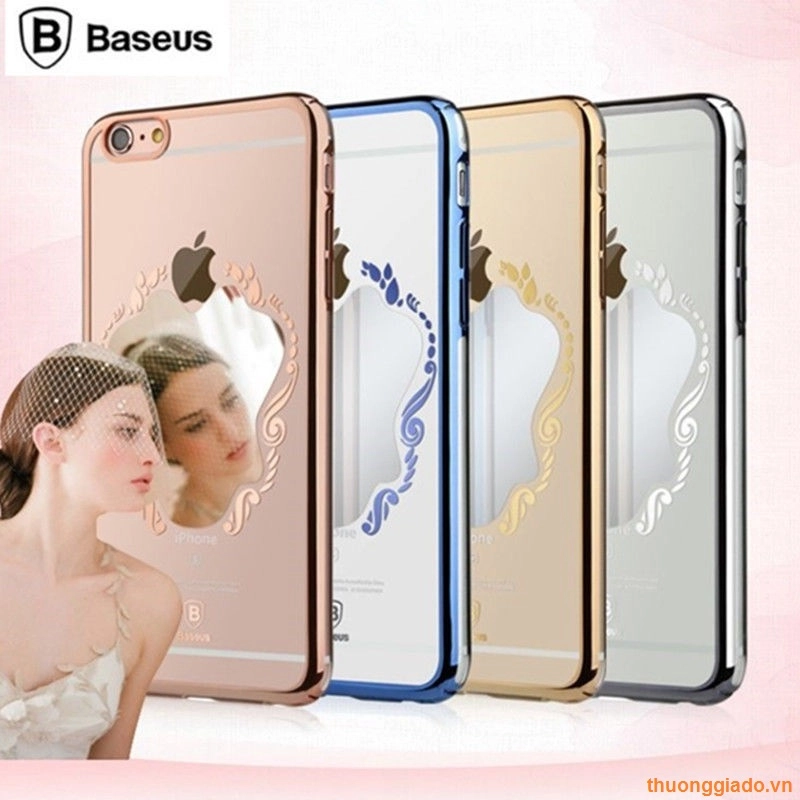 Ốp lưng iPhone  6S Plus,iPhone  6 Plus hiệu Baseus Mirror Case