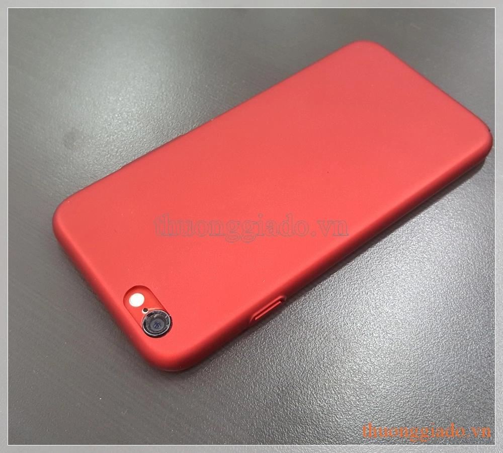 Ốp lưng nhựa cứng iPhone 6/ iPhone 6s (4.7") màu đỏ, Touch Series