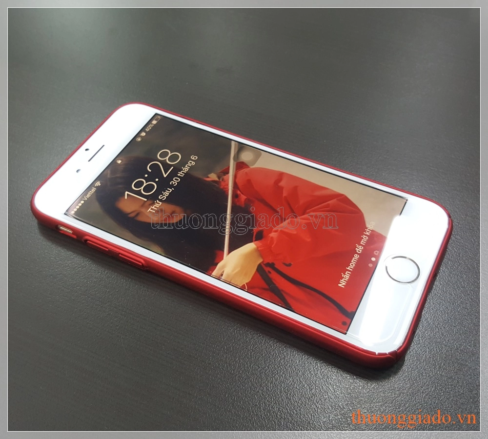 Ốp lưng nhựa cứng iPhone 6/ iPhone 6s (4.7") màu đỏ, Touch Series