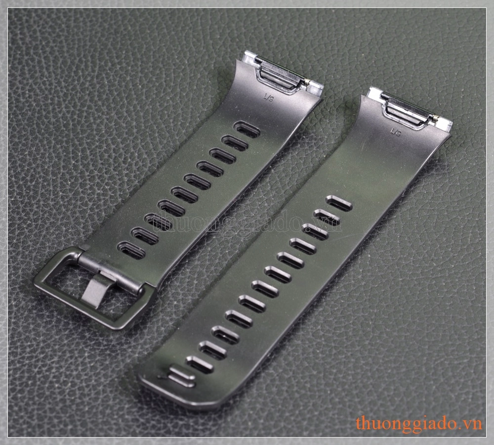 Dây đồng hồ thông minh Fitbit Ionic (cao su, màu đen)