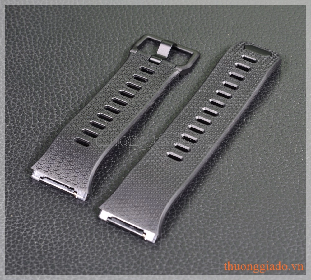 Dây đồng hồ thông minh Fitbit Ionic (cao su, màu đen)