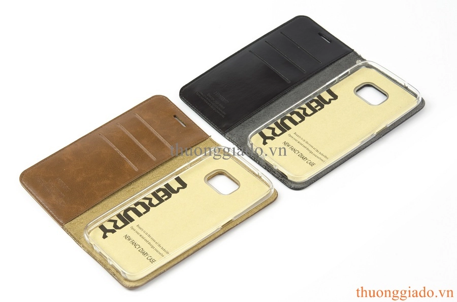 Bao Da Samsung Galaxy S7 NG930 (Hiệu Mercury) Leather Flip Case
