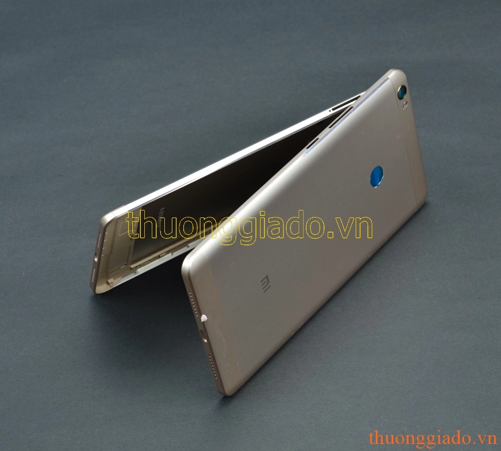 Thay thế vỏ Mi Max (6.44") màu vàng champagne, hàng tháo máy chính hãng