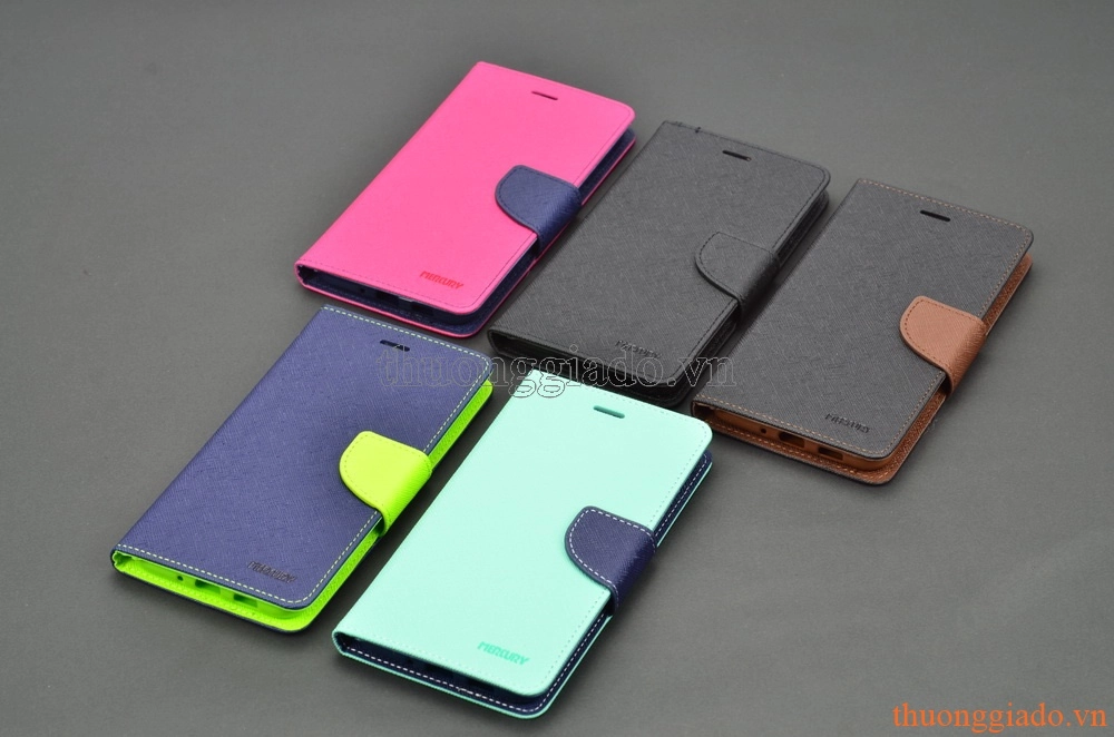 Bao da cầm tay cho Asus Zenfone 3 (5.5")-ZE552KL, Hiệu MERCURY (new fancy diary case)
