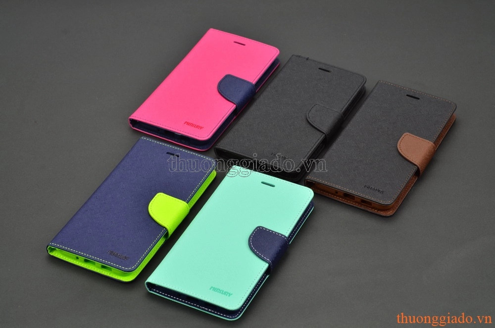Bao da cầm tay cho Asus Zenfone 3 (5.5")-ZE552KL, Hiệu MERCURY (new fancy diary case)