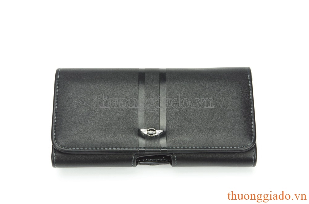 Bao da đeo thắt lưng logo "Mini Cooper" cho iPhone  6 Plus, iPhone 7 Plus (5.5")