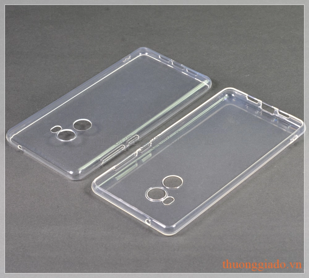 Ốp lưng silicone Mi Mix 2 (5.99") _ Loại siêu mỏng _ Thin TPU case