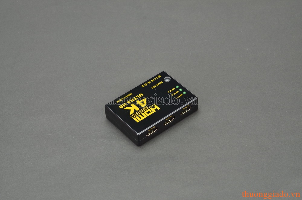 HDMI Switchers (3 cổng HDMI vào-1 cổng ra), hỗ trợ 4K