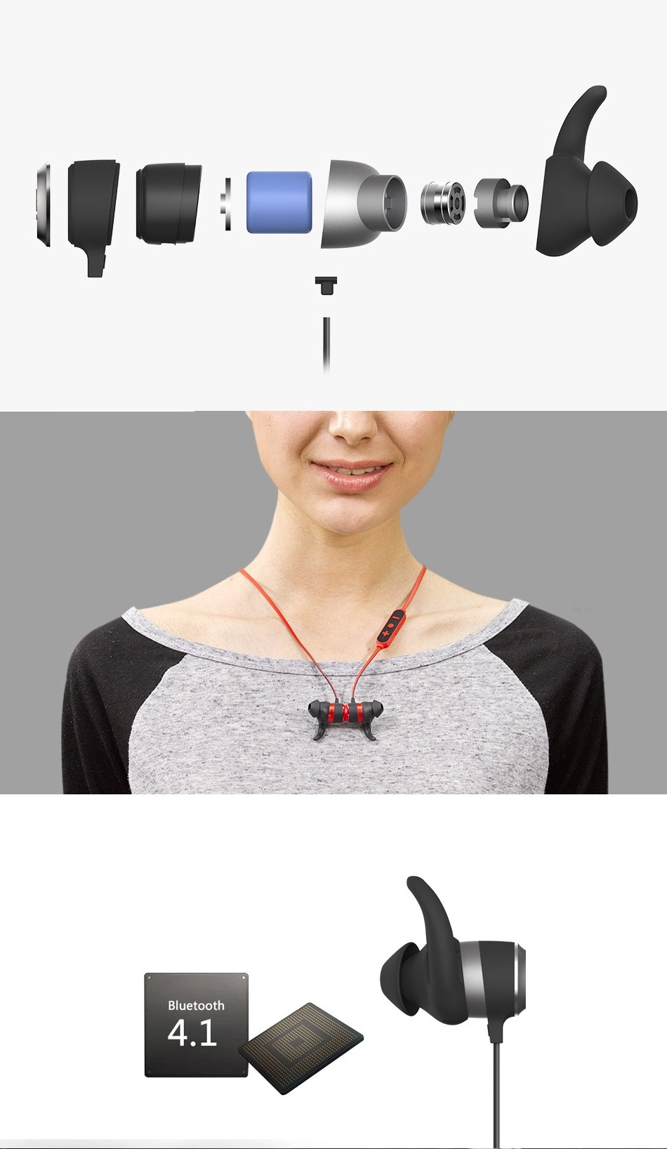 Tai nghe bluetooth thể thao Le BT Sport Headset (LePBH301) chính hãng