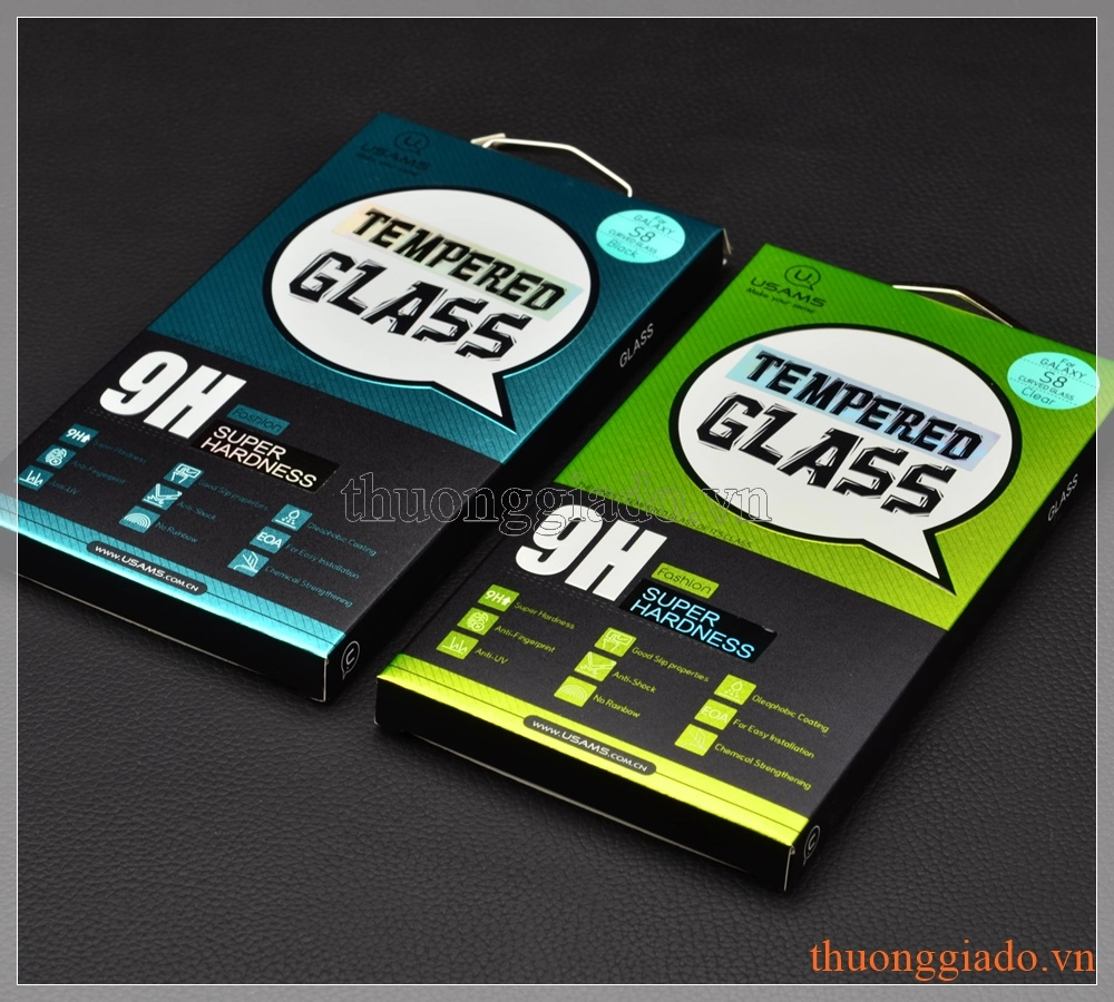 Miếng dán kính cường lực full màn hình Samsung Galaxy S8/ G950 (hiệu USAMS)