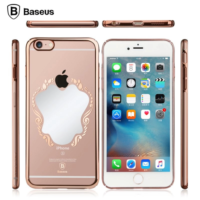 Ốp lưng iPhone 6s/ iPhone 6 hiệu Baseus Mirror Case, mặt sau soi gương