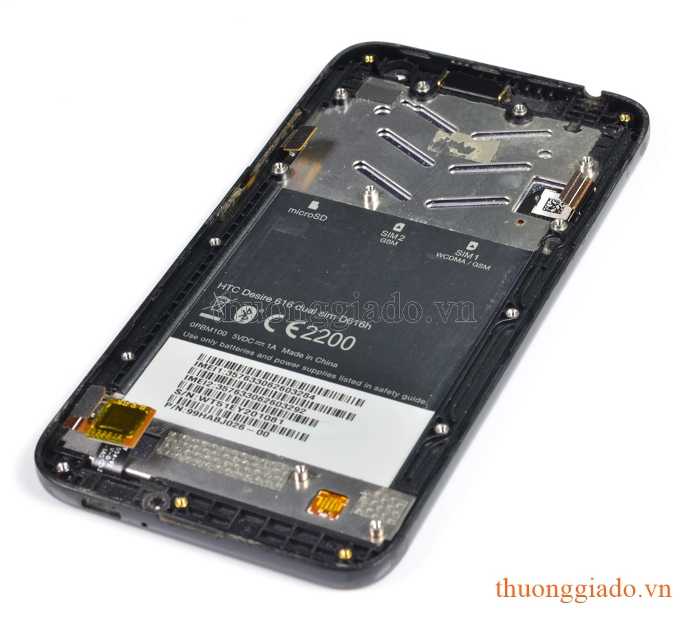 Thay màn hình HTC Desire 616H nguyên bộ, nguyên khối (hàng tháo máy)