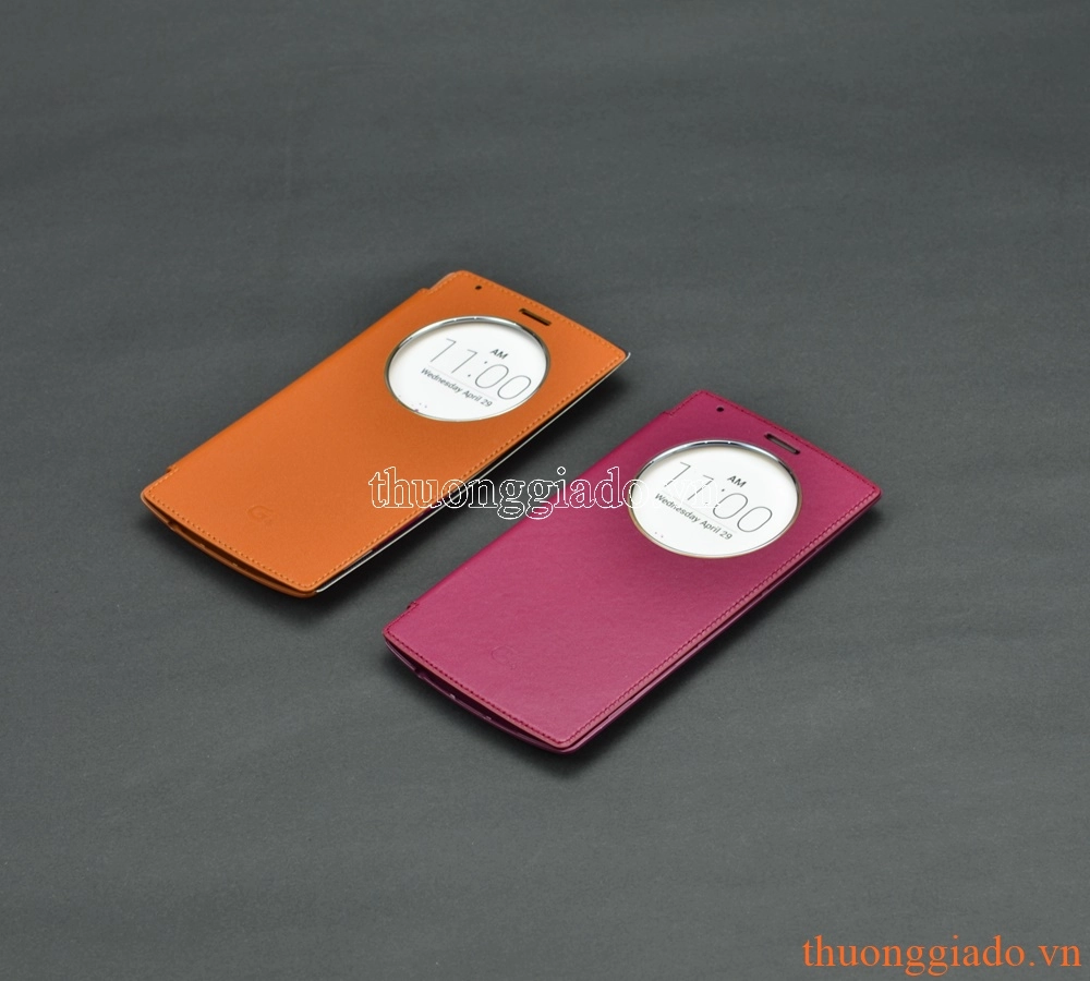 Bao Da LG G4 F500 Premium Leather Quick Circle Case Chính Hãng