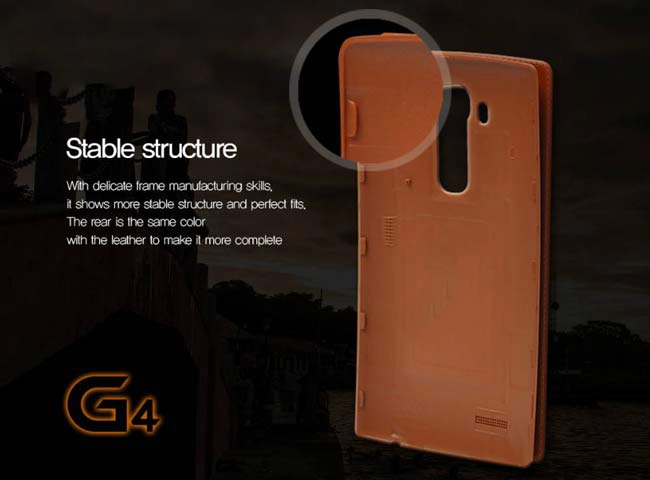 Bao Da LG G4 F500 Premium Leather Quick Circle Case Chính Hãng