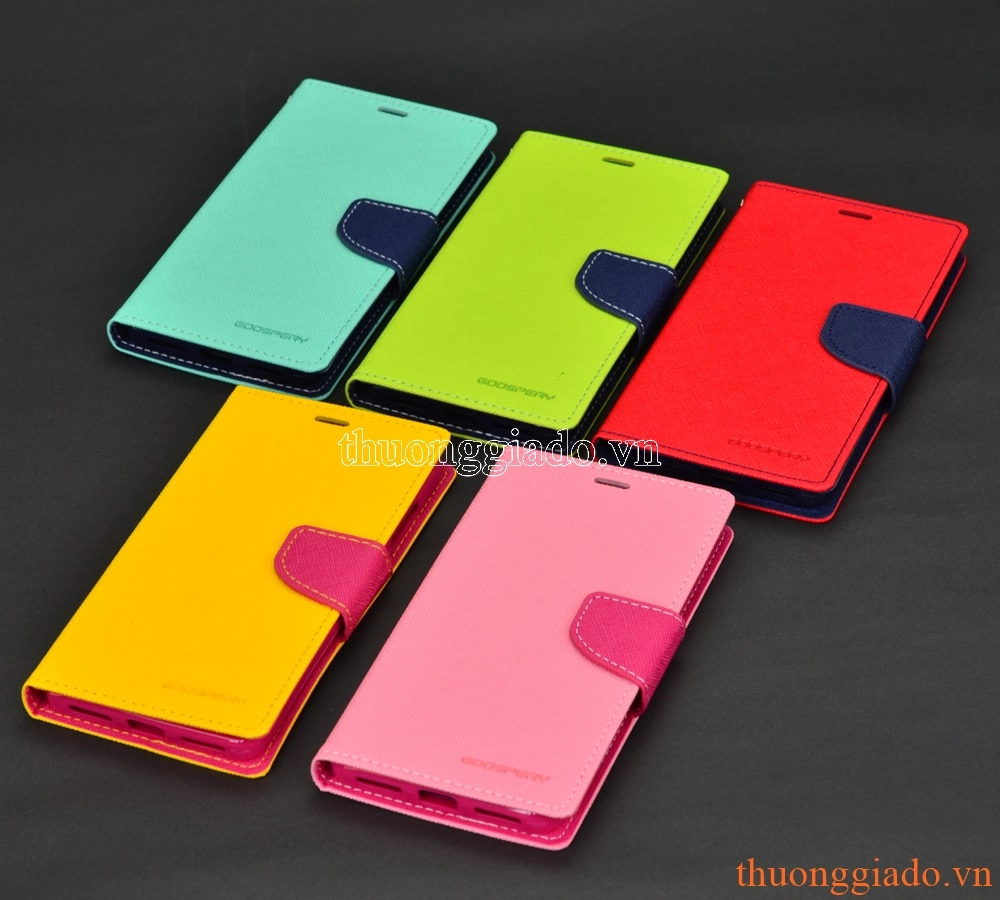 Bao da Redmi Note 4 (5.5") flip case (hiệu Mercury, New Fancy Diary Case)
