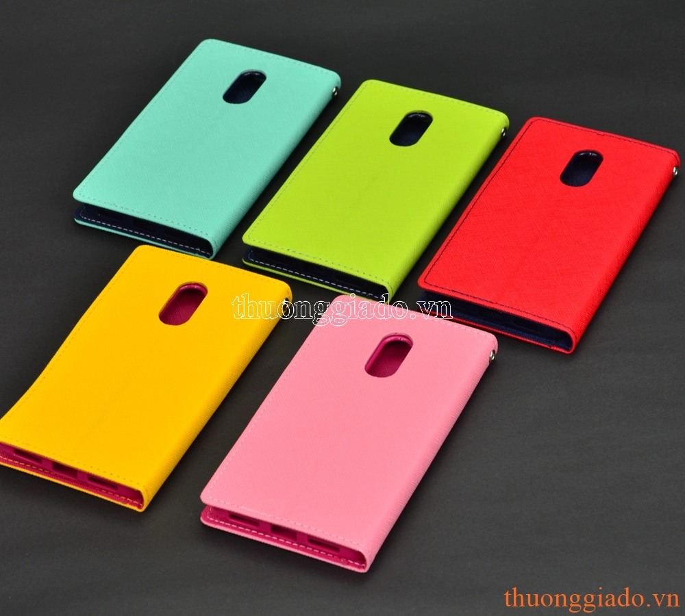Bao da Redmi Note 4 (5.5") flip case (hiệu Mercury, New Fancy Diary Case)