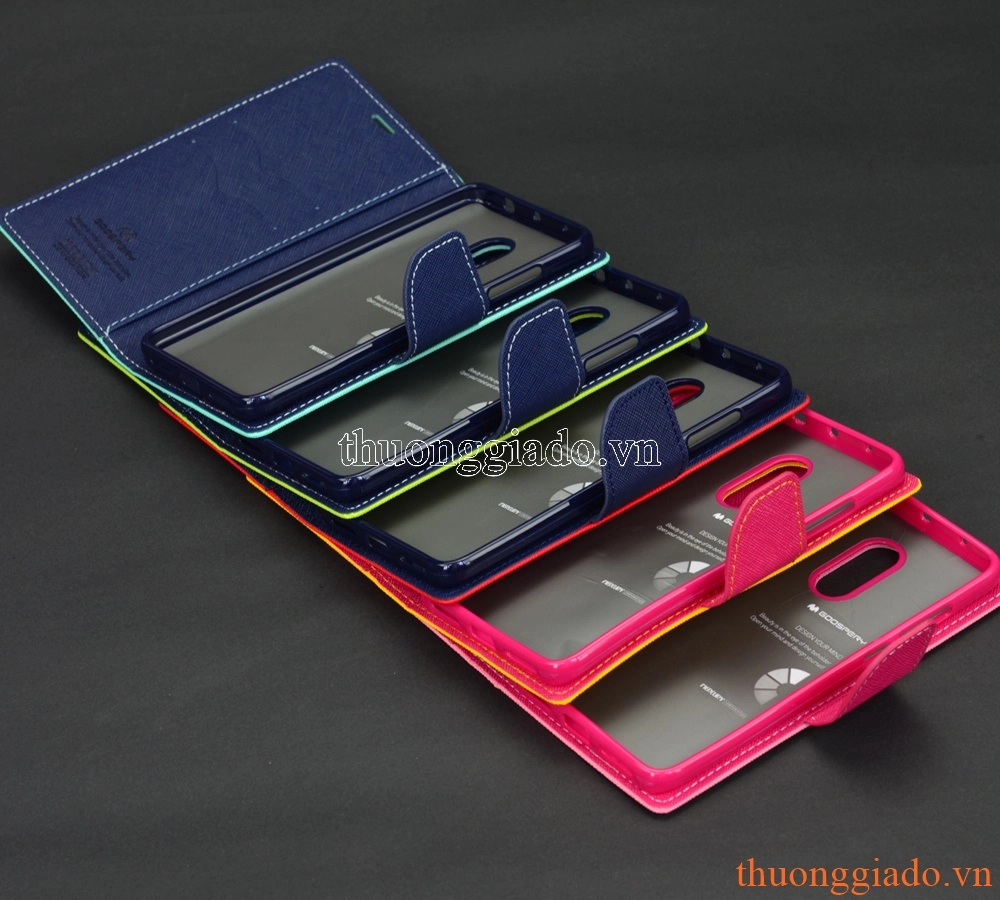 Bao da Redmi Note 4 (5.5") flip case (hiệu Mercury, New Fancy Diary Case)