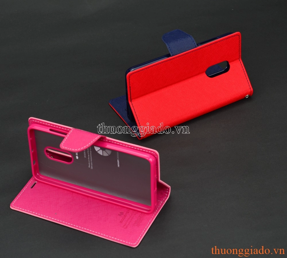 Bao da Redmi Note 4 (5.5") flip case (hiệu Mercury, New Fancy Diary Case)
