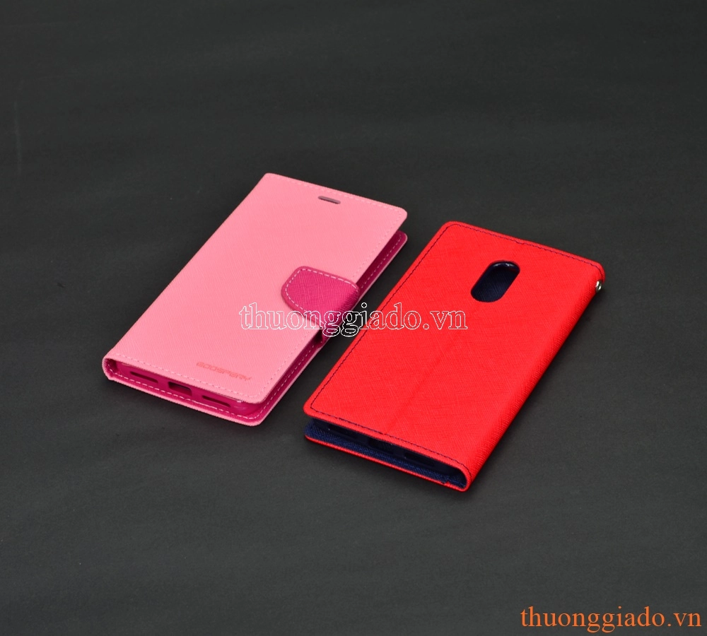 Bao da Redmi Note 4 (5.5") flip case (hiệu Mercury, New Fancy Diary Case)