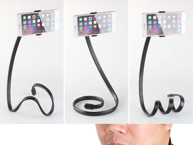 Kẹp giữ máy điện thoại trên bàn, trên cổ (Phoseat, Phone Stand)