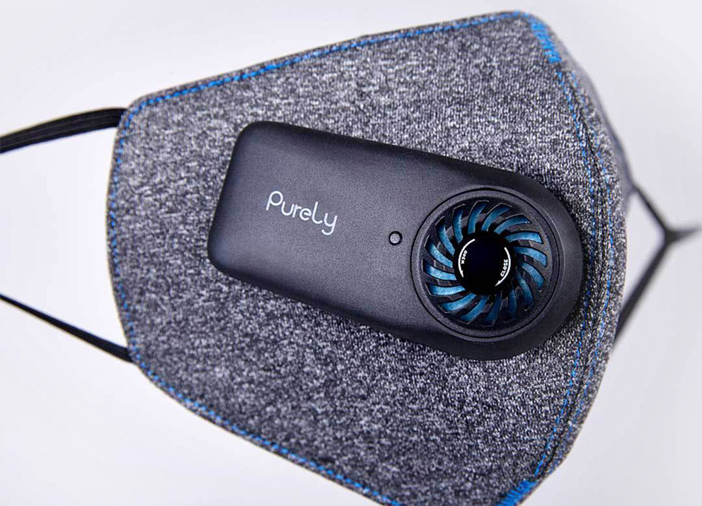 Khẩu trang lọc không khí Xiaomi Purely (màu đen)