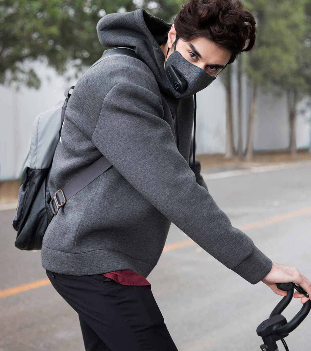 Khẩu trang lọc không khí Xiaomi Purely (màu đen)