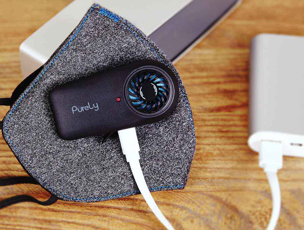 Khẩu trang lọc không khí Xiaomi Purely (màu đen)