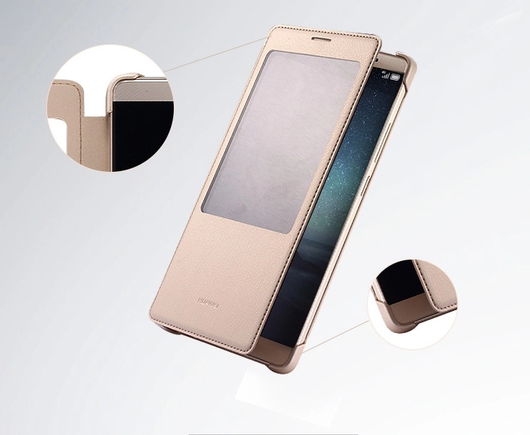 Bao Da Huawei Mate 8 Mate8 Original Smart View Window Flip Leather Case
