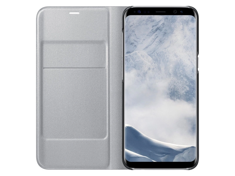 Bao da Samsung Galaxy S8+/ S8 Plus/ G955 Led View Cover chính hãng (màu bạc)