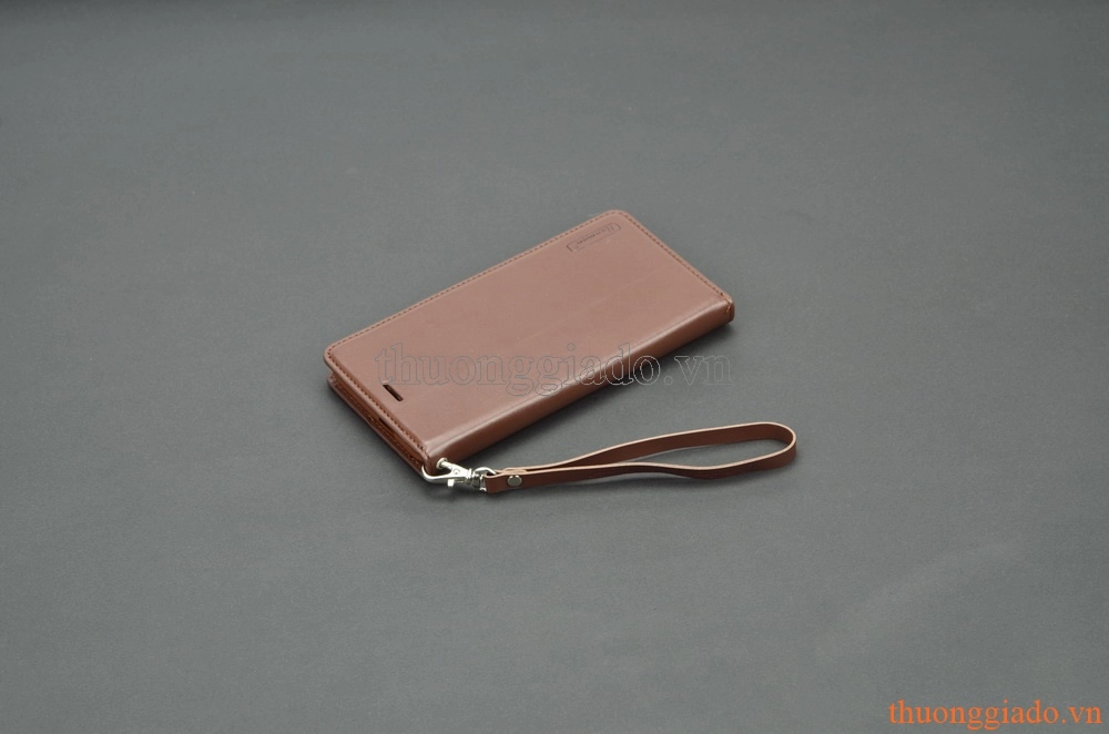 Bao da cầm tay cho Asus Zenfone 3 (5.5")-ZE552KL, Hiệu HANMAN (CANVAS DIARY)