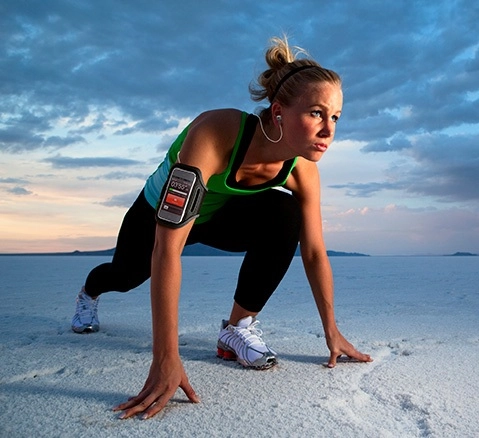 Băng tay thể thao dành cho điện thoại iPhone  6 Plus,iPhone 6,Note 4,Note 3,iPhone 5