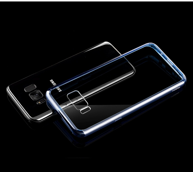 Ốp lưng Samsung Galaxy S8/ G950, lưng trong viền mạ màu (ROCK Pure Series)