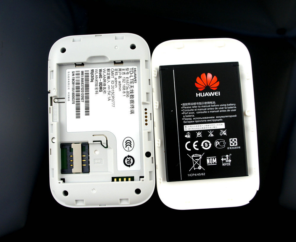 Bộ phát wifi từ sim 3G/4G HUAWEI E5573s-856 4G LTE