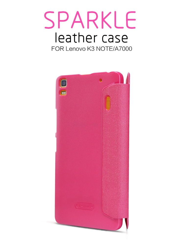 Bao Da Lenovo  K3 Note/ Lenovo A7000 (Hiệu NillKin, Sparkle Series)