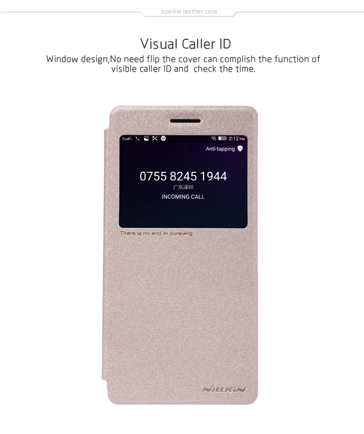 Bao Da Lenovo  K3 Note/ Lenovo A7000 (Hiệu NillKin, Sparkle Series)