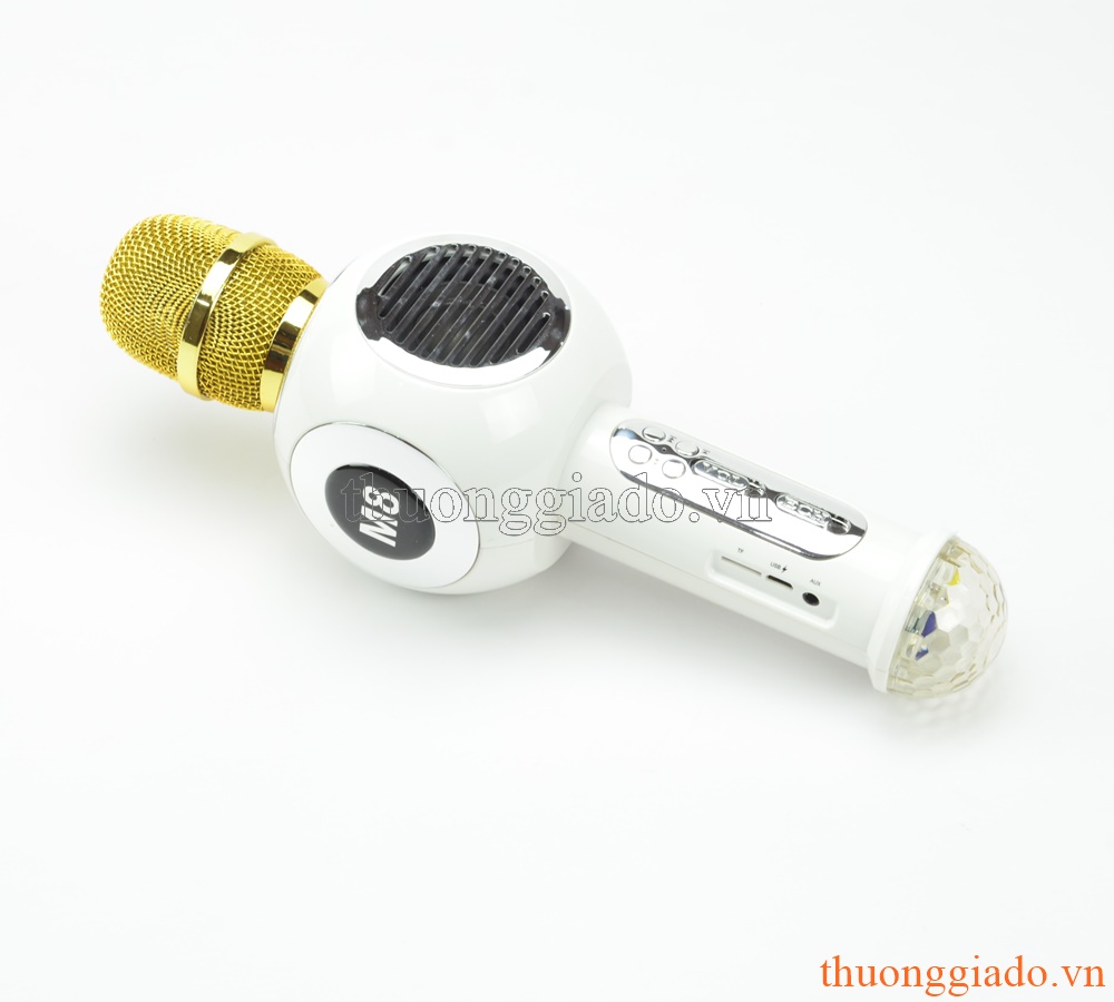 Míc kèm loa hát Karaoke M8 chính hãng (Có đèn led nhấp nháy)