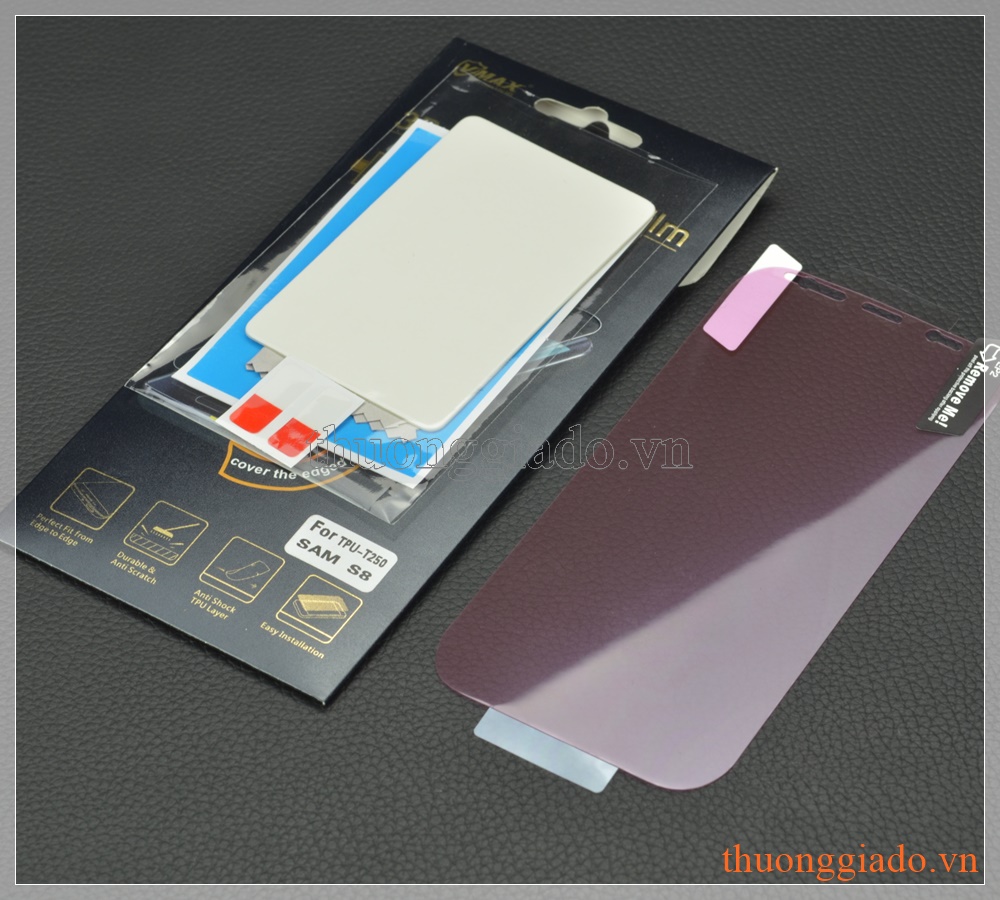 Miếng dán full màn hình Samsung Galaxy S8/ G950 (hiệu Vmax) Screen Protector