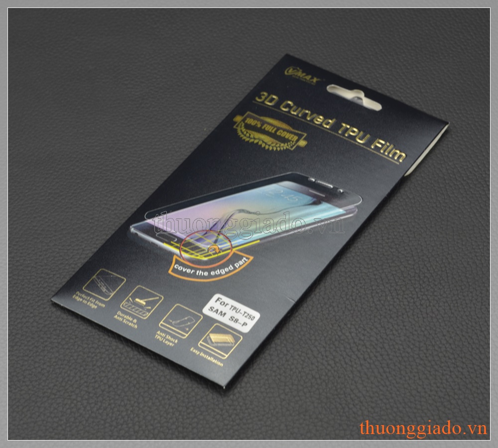 Miếng dán full màn hình Samsung Galaxy S8+/ S8 Plus/ G955 (hiệu Vmax) Screen Protector