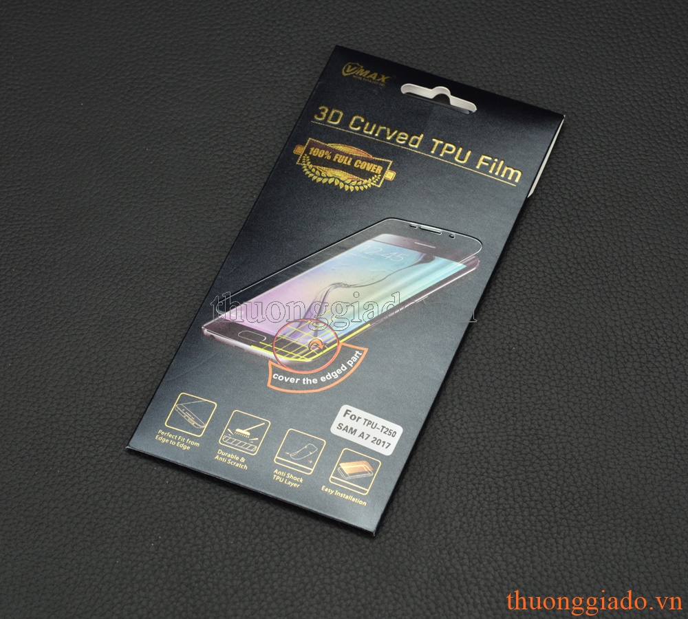 Miếng dán Vmax full màn hình Samsung Galaxy. A7 (2017), Samsung A720 Screen Protector