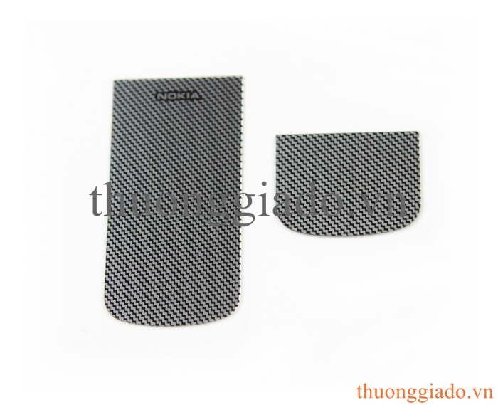 Miếng kính sau lưng và miếng kính mặt bàn phím Nokia 8800 Arte Carbon (Trắng)