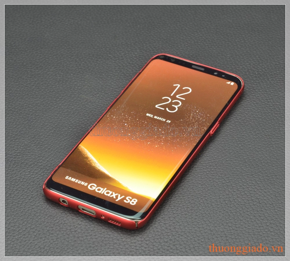 Ốp lưng nhựa cứng Samsung S8/ G950 màu đỏ, Touch Series
