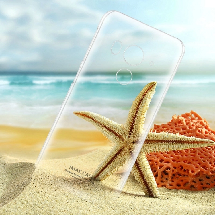 Ốp lưng HTC Butterfly 3 nhựa cứng trong suốt, hiệu iMak