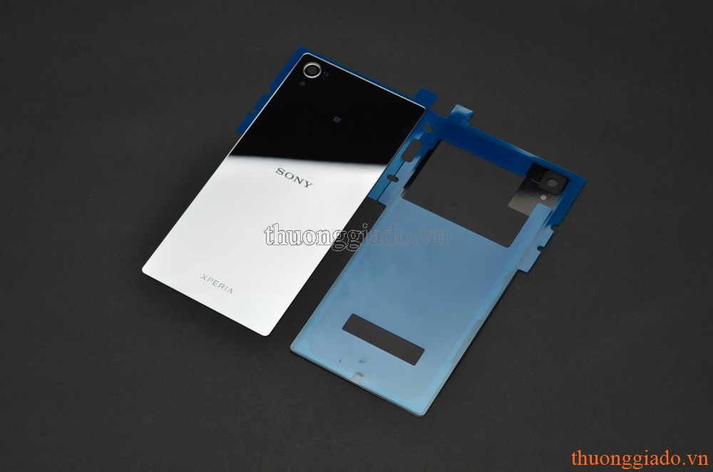 Nắp lưng kính Sony Xperia  Z5 Premium, nắp lưng gương (màu crôm)