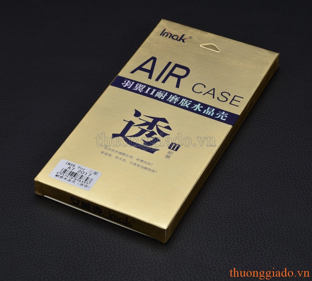 Ốp lưng Samsung Galaxy. A7 (2017)/ Samsung A720 nhựa cứng trong suốt hiệu iMak